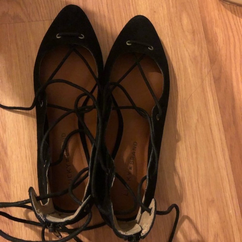 Lucky Brand Billoh Ghillie Flat View 2